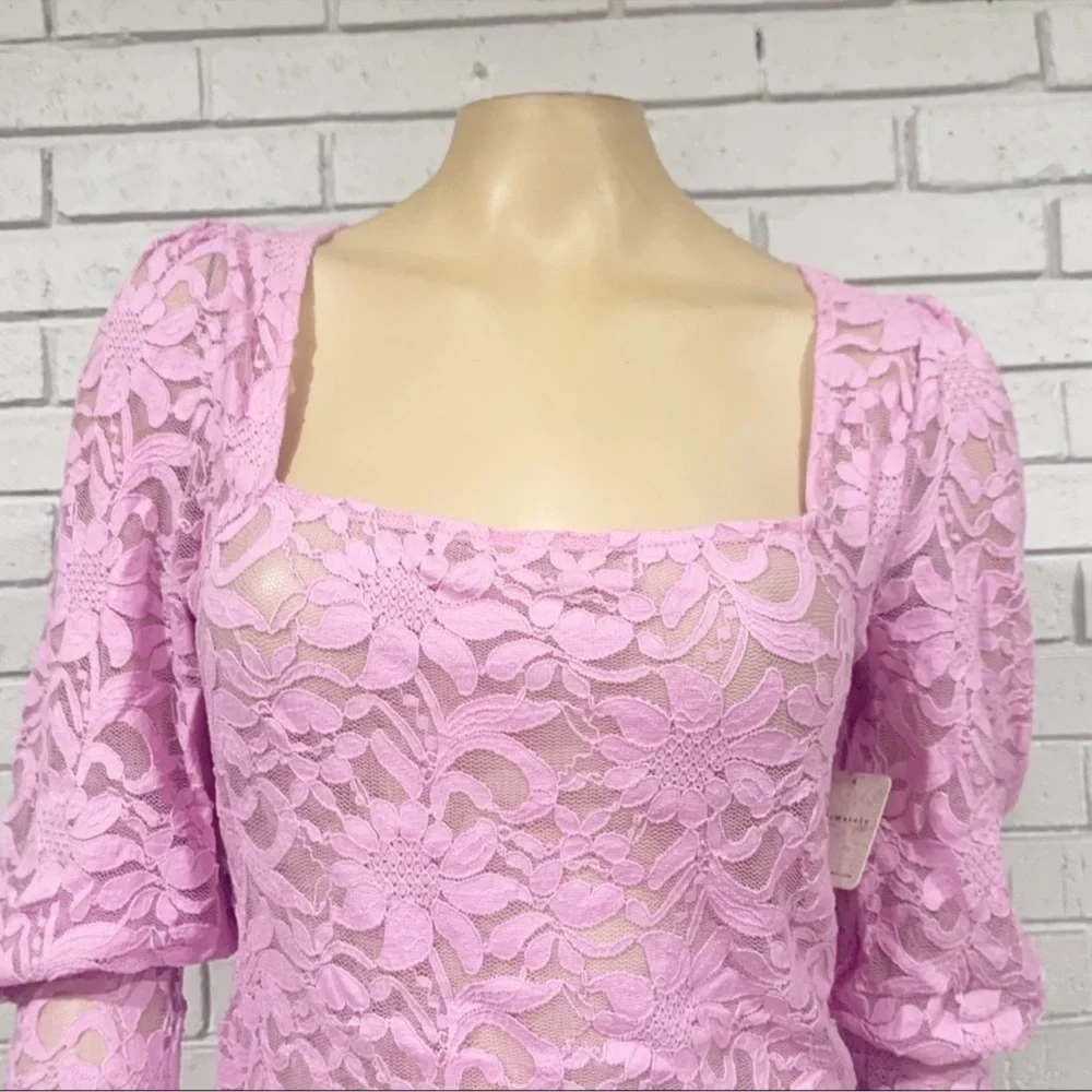 Free People Women’s‎ Long Distance Layering Top in Flower Trail